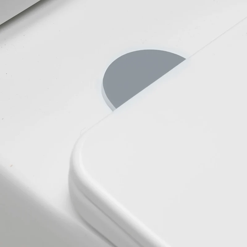 Lux Round Rimless Close Coupled Toilet & Soft Close Seat - Chrome Fittings