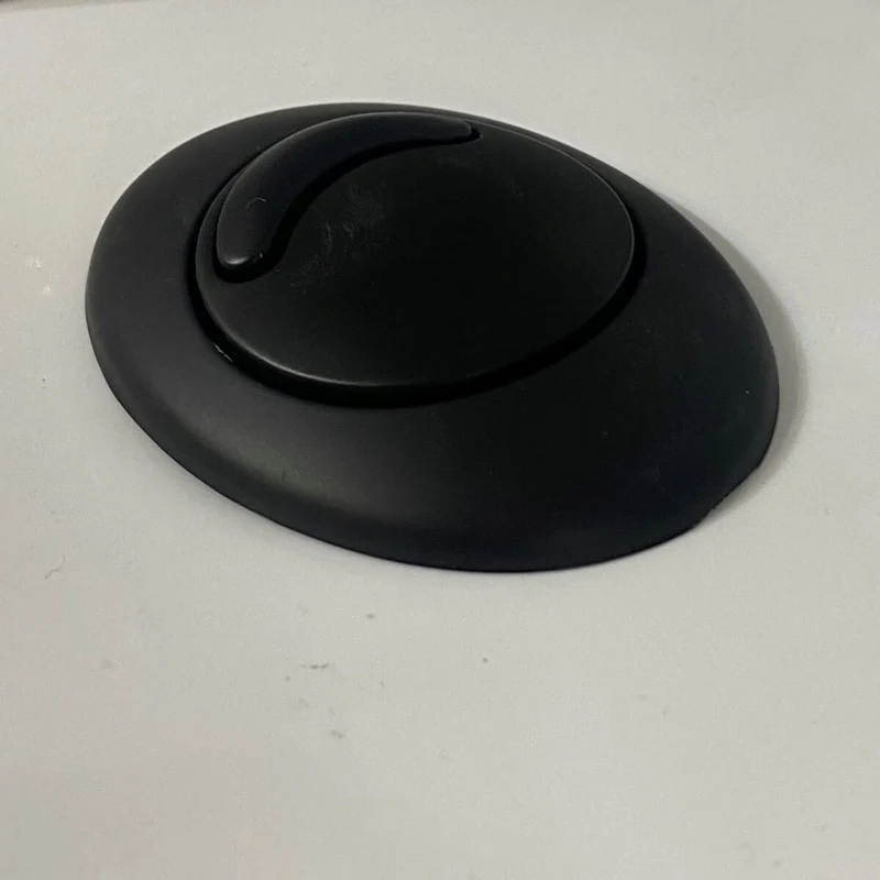 Lux Round Comfort Height Rimless Back To Wall Close Coupled Toilet & Soft Close Seat - Matt Black Fittings