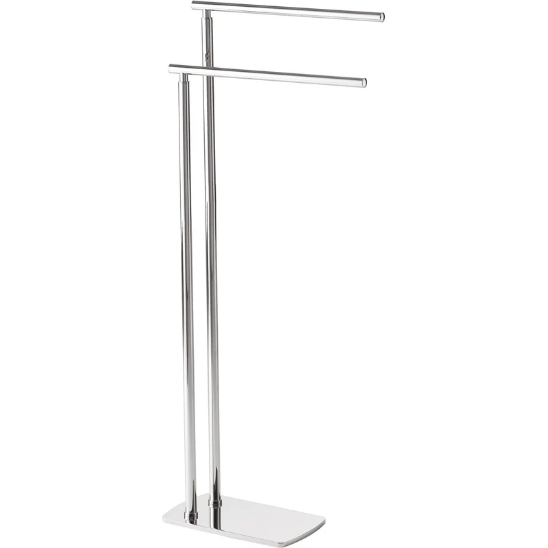 Origins Living Florida Towel Stand With 2 Fixed Arms - Chrome