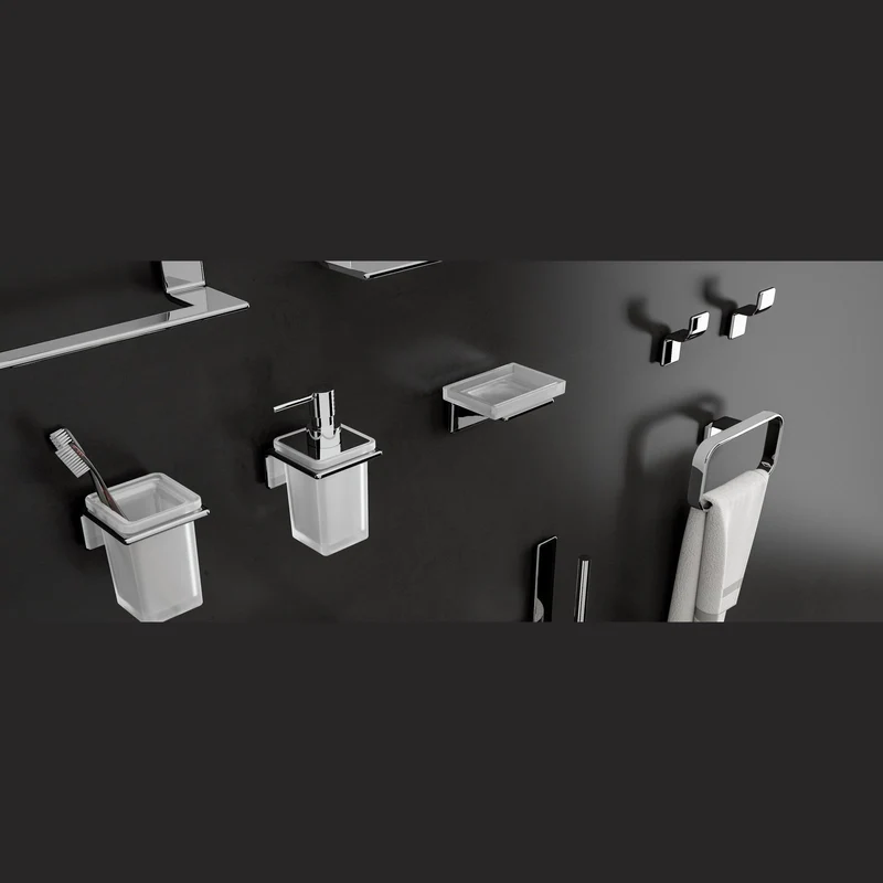 Origins Living Il Giglio Tumbler Holder - Chrome