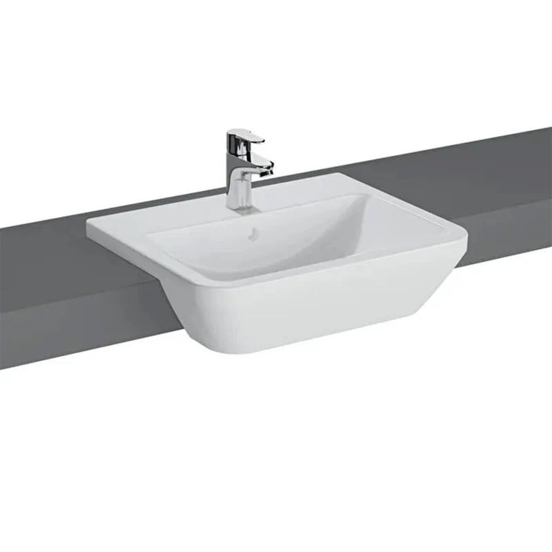 Vitra Integra 550mm Semi-Recessed Vanity Basin