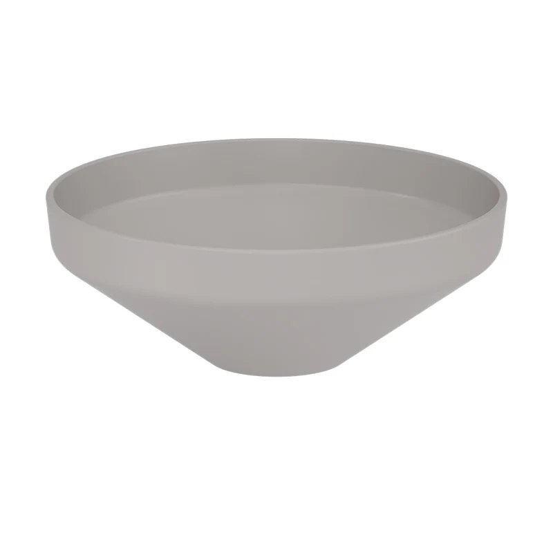 Luci 400mm Countertop Washbasin - Matt Latte