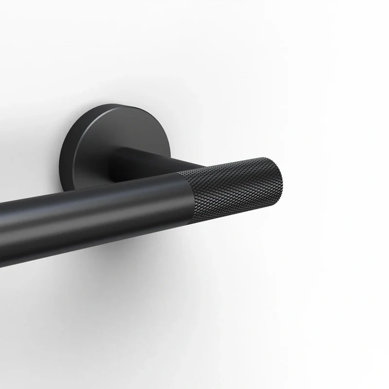 Origins Living Turner Towel Rail 35cm - Matt Black