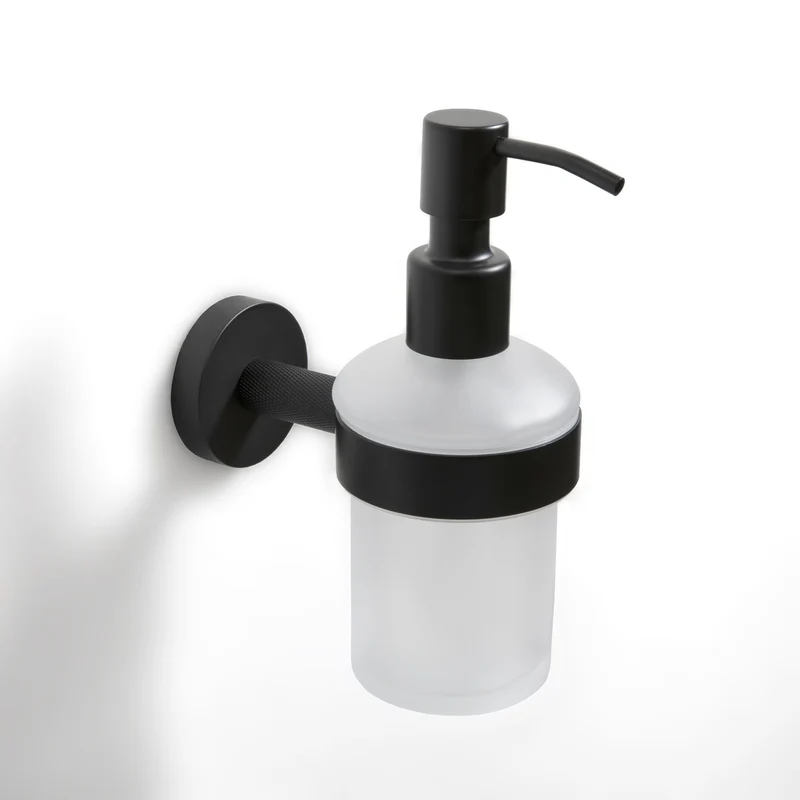 Origins Living Turner Soap Dispenser Wall Mounted - Matt Black