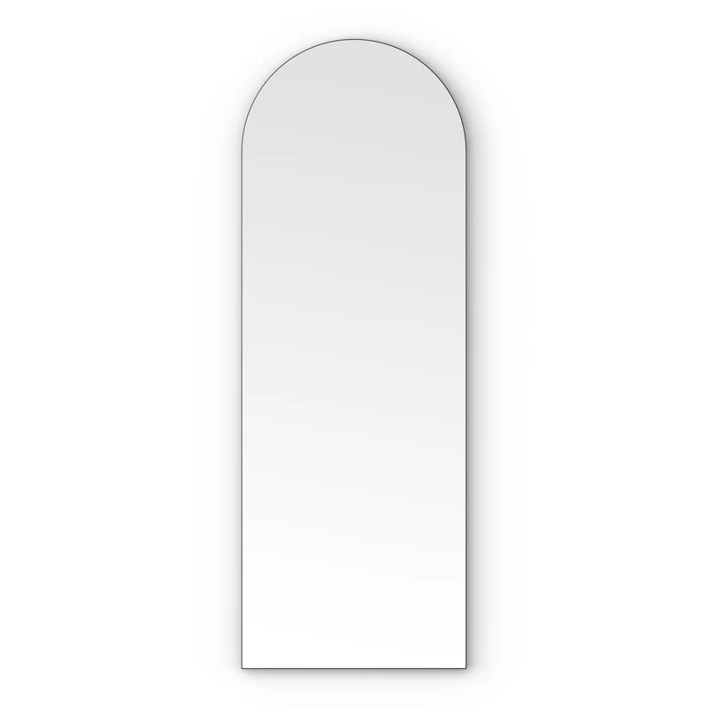 Origins Living Oslo Arch Mirror 50x140cm - Matt Black