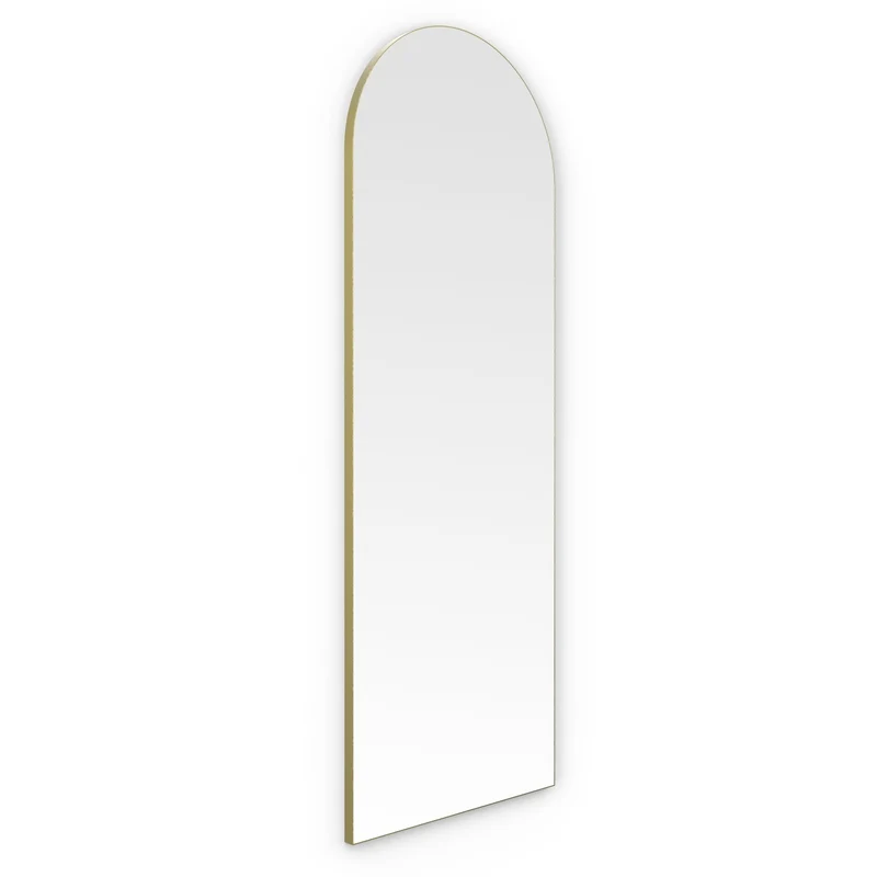 Origins Living Oslo Arch Mirror 50x140cm - Brushed Brass
