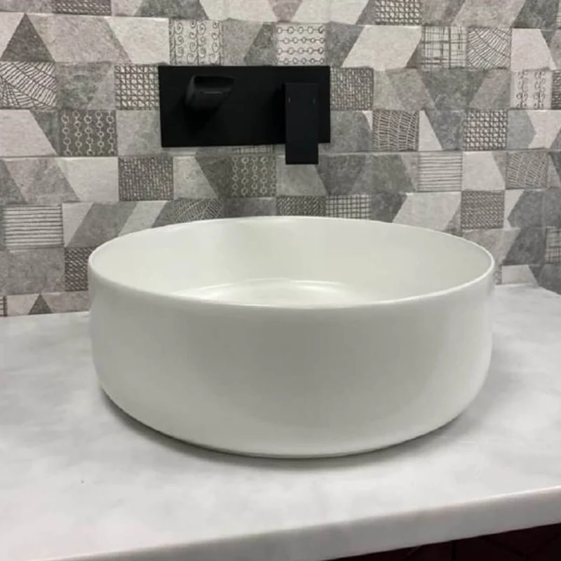 Objekt Ceramica Tahoe 360mm Counter Top Basin - Matt White