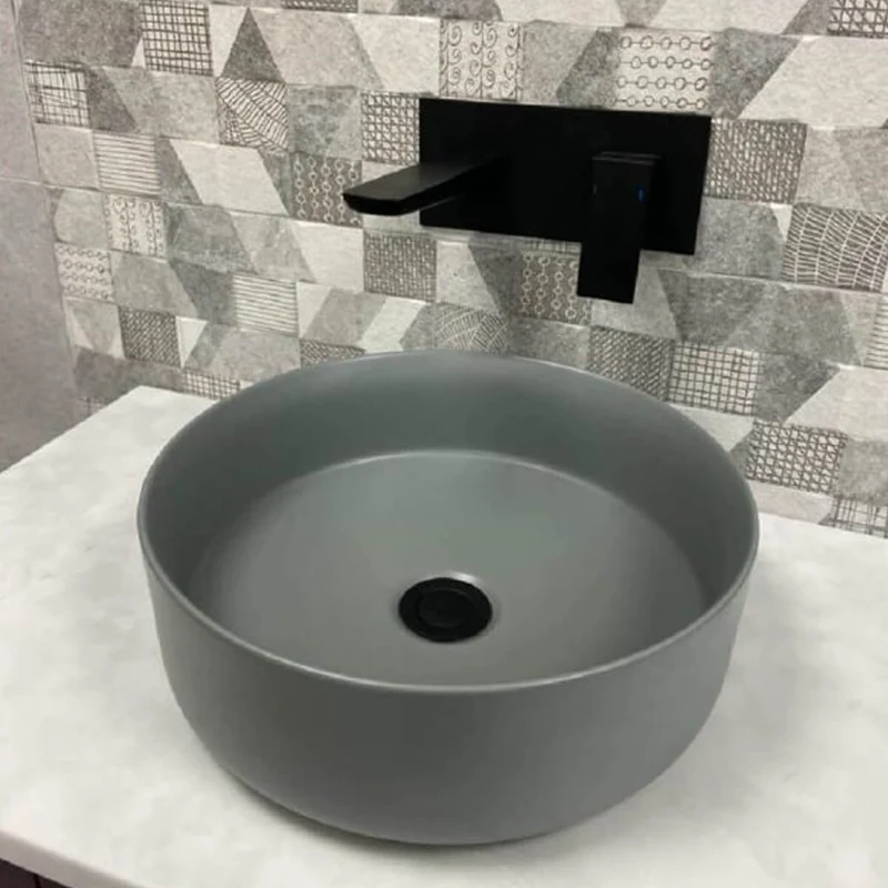 Objekt Ceramica Tahoe 360mm Counter Top Basin - Dark Grey