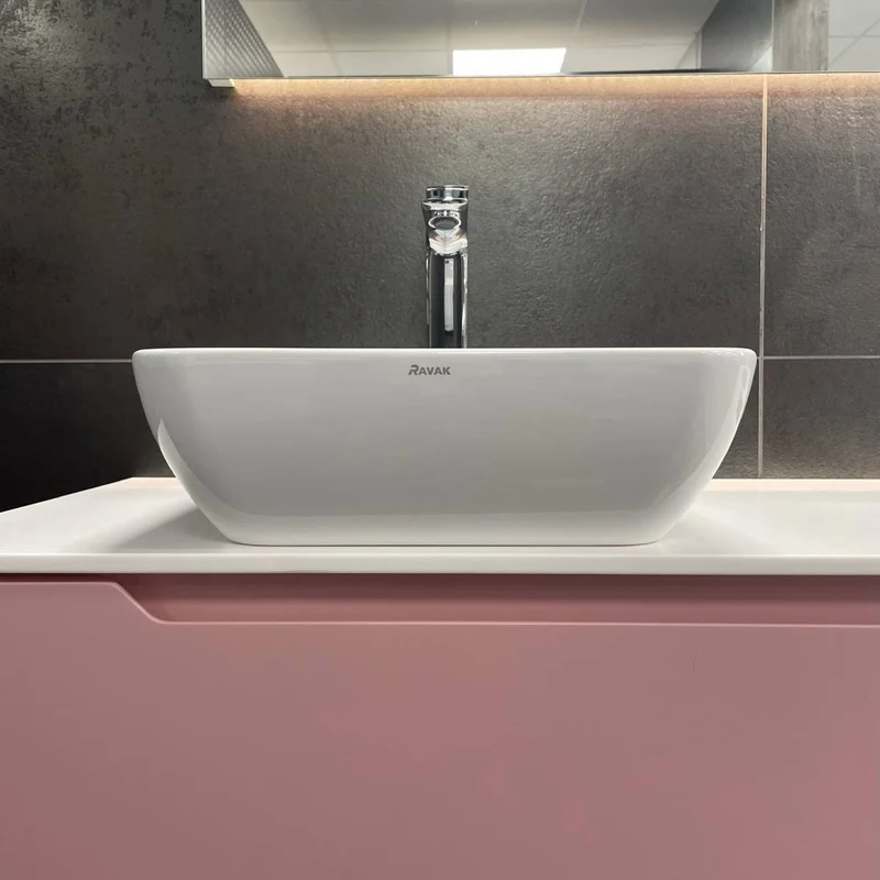 Ravak Uni 380mm R Slim Counter Top Basin