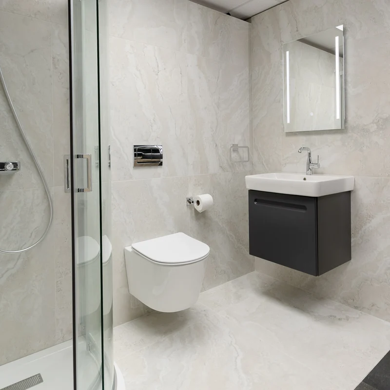 Arc Wall Hung Toilet & Soft Close Seat