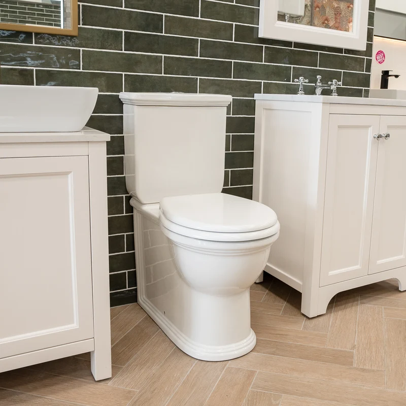 Windsor Rimless Fully Back to Wall Toilet & Soft Close Seat