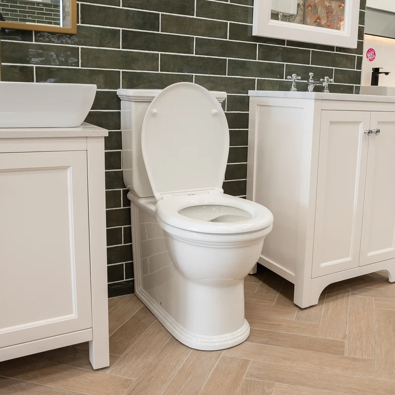 Windsor Rimless Fully Back to Wall Toilet & Soft Close Seat