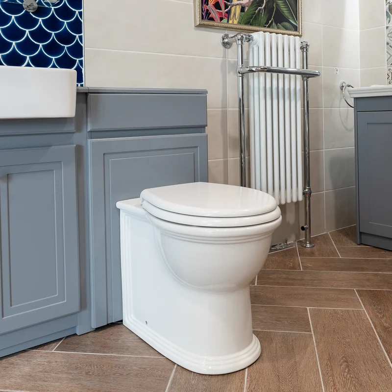 Windsor Rimless Back to Wall Toilet & Soft Close Seat