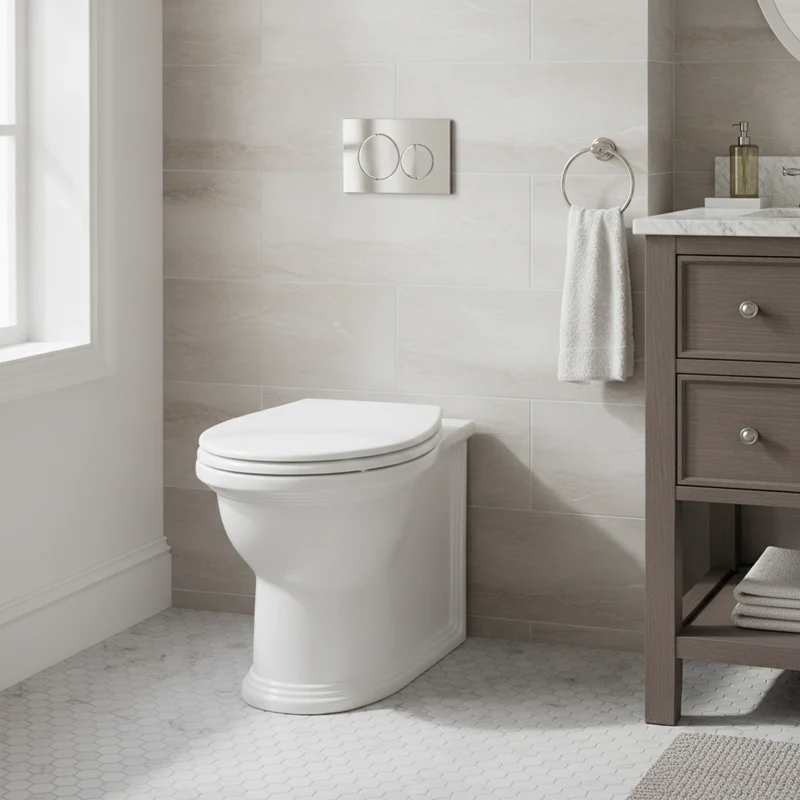 Windsor Rimless Back to Wall Toilet & Soft Close Seat