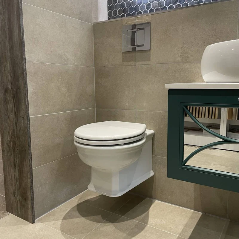 Olympia Impero Wall Hung Toilet & Soft Close Seat