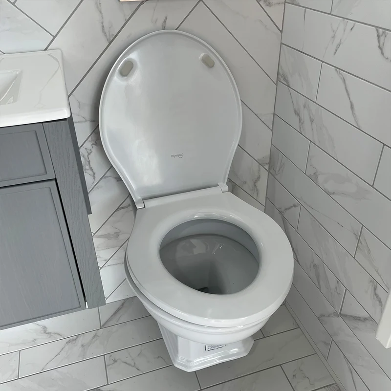 Olympia Impero Wall Hung Toilet & Soft Close Seat