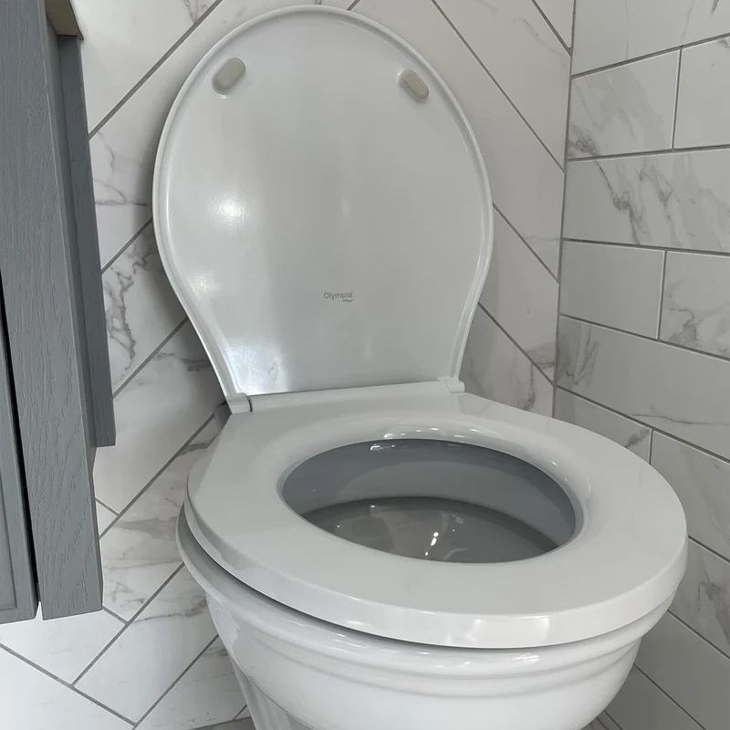 Olympia Impero Wall Hung Toilet & Soft Close Seat