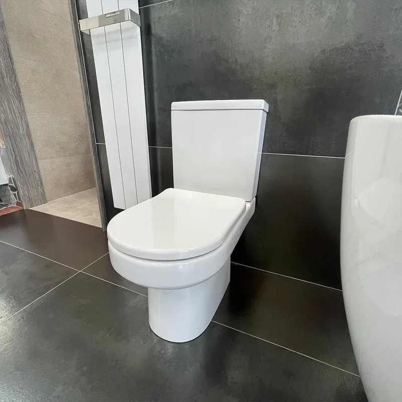 Nuie Harmony Close Coupled Toilet & Soft Close Seat