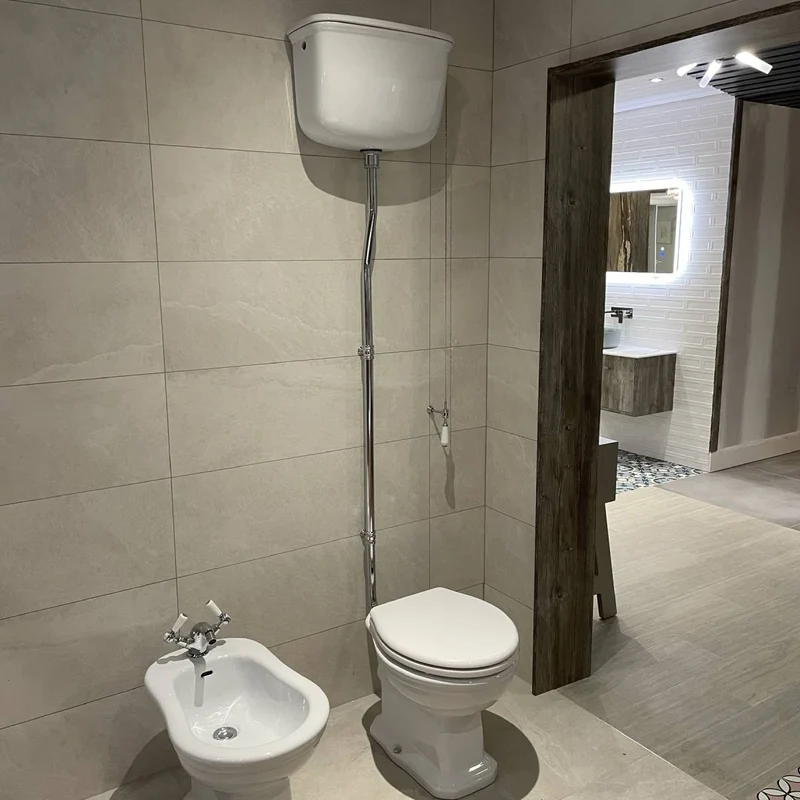 Olympia Impero High Level Toilet & Soft Close Seat
