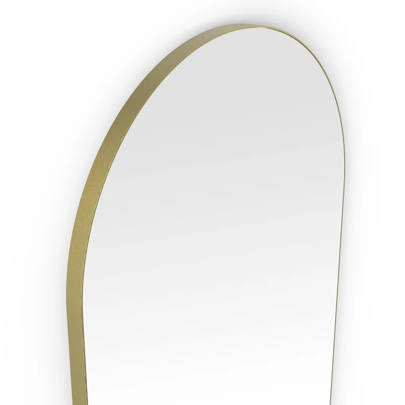 Origins Living Oslo Arch Mirror 50x100cm - Brushed Brass