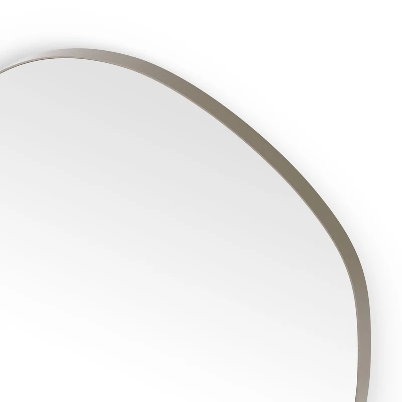 Origins Living Oslo Organic Mirror 80 - 80x77cm - Brushed Bronze