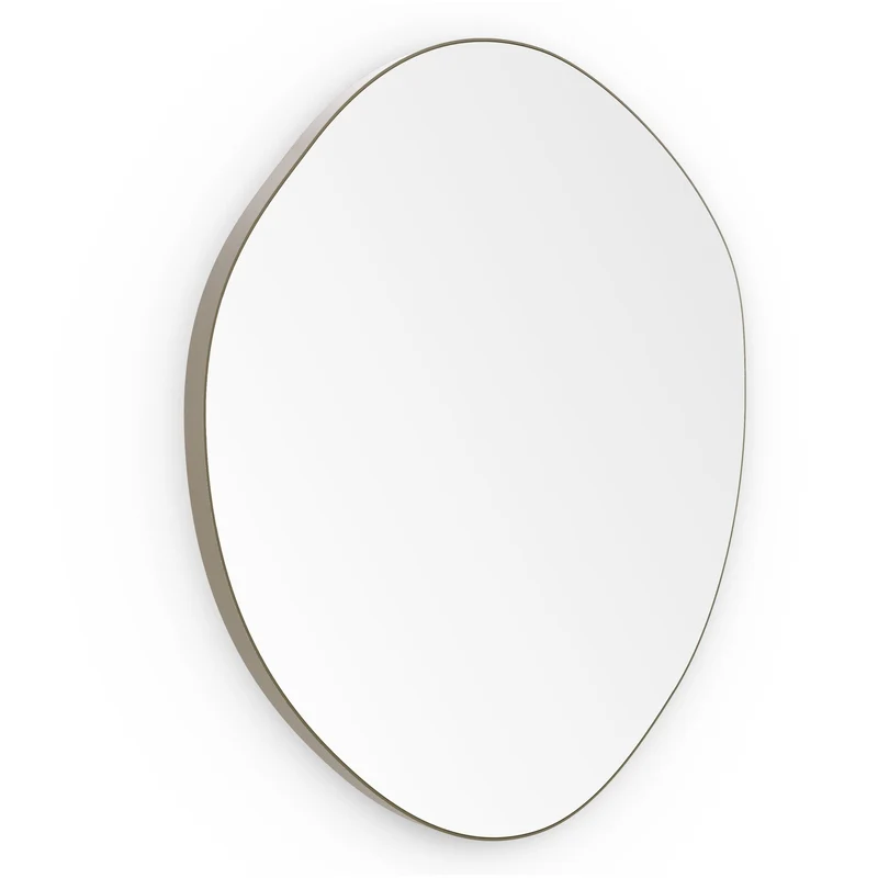 Origins Living Oslo Organic Mirror 60 - 60x58cm - Brushed Bronze