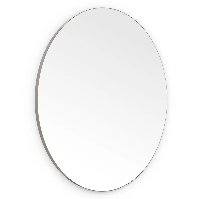 Origins Living Oslo Round Mirror 100cm - Brushed Bronze