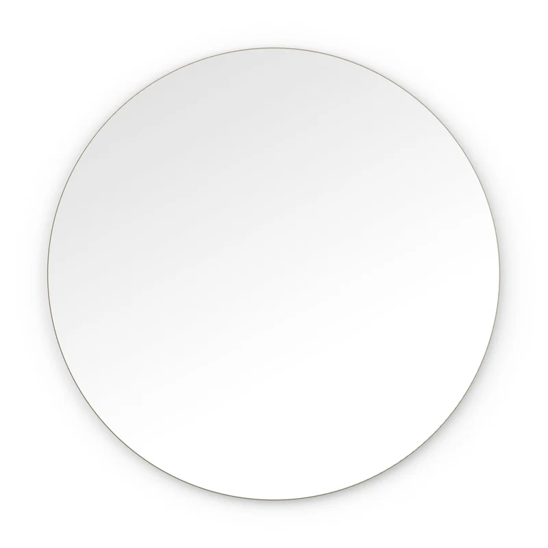 Origins Living Oslo Round Mirror 100cm - Brushed Bronze