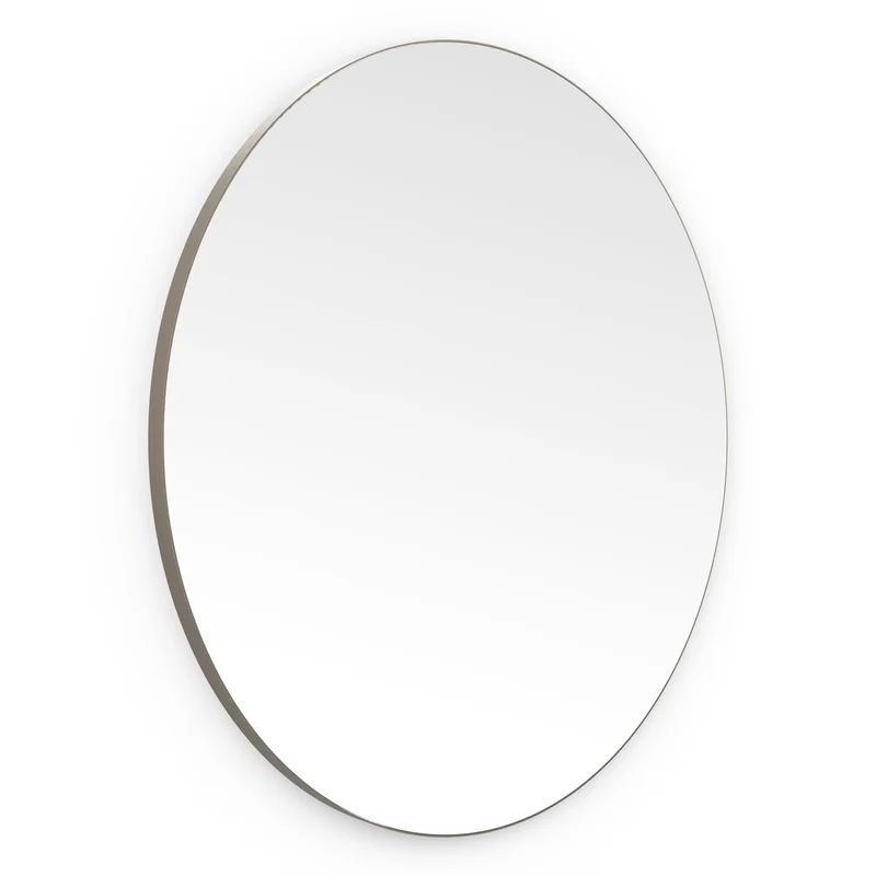 Origins Living Oslo Round Mirror 80cm - Brushed Bronze