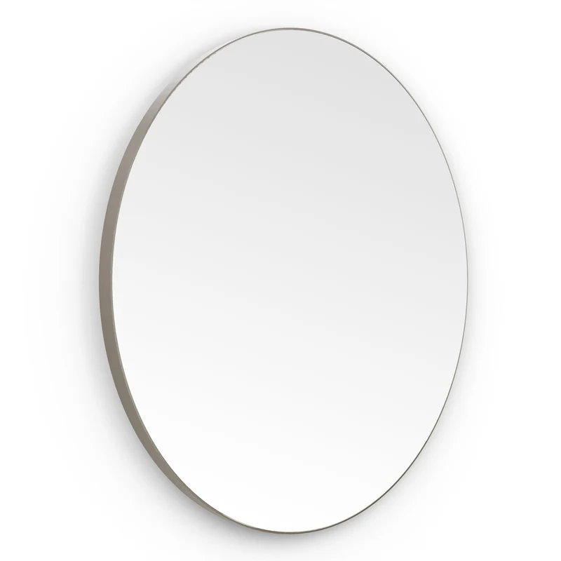Origins Living Oslo Round Mirror 60cm - Brushed Bronze