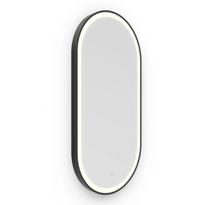 Origins Living Lomax Light Capsule Mirror 50x100cm - Brushed Black