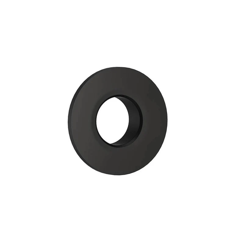 Lux Basin Overflow Cover - Matt Black