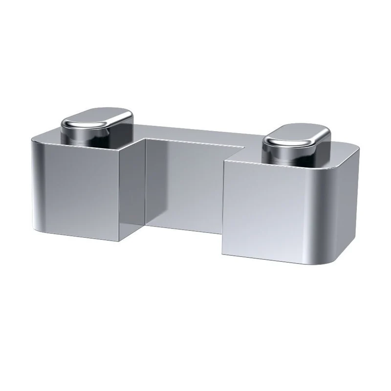 Wetroom Screen Retainer Support Foot - Chrome