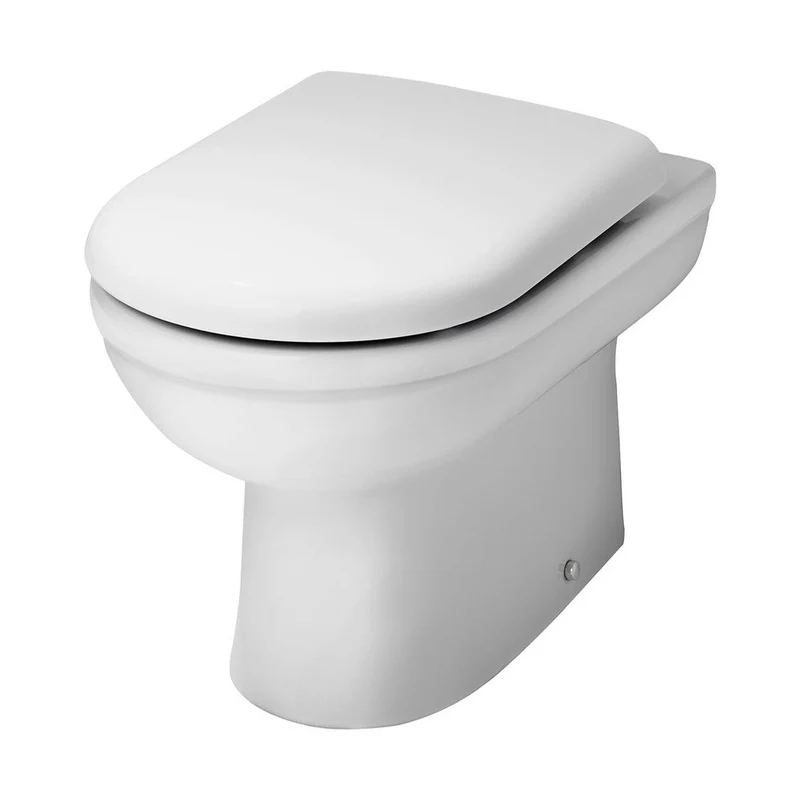 Nuie Ivo Back To Wall Pan Contemporary White Vitreous China 395x360x540mm
