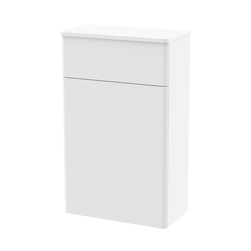 Nuie Classique 500mm Wc Unit Traditional Satin White MFC Painted Matt 818x500x253mm