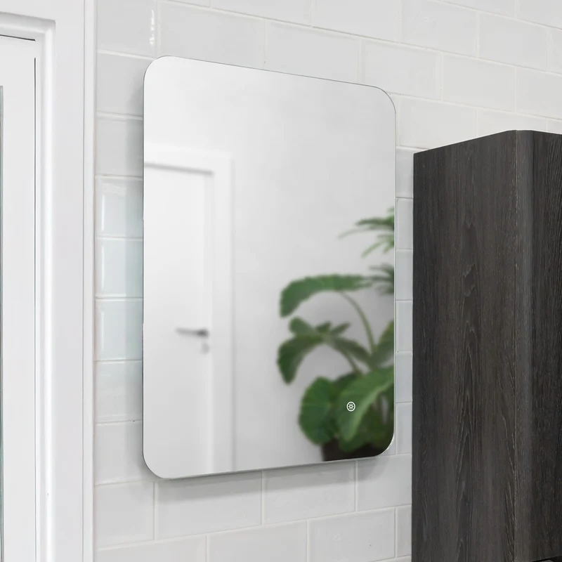 Solaris Battery Operated 700 x 500mm LED Mirror