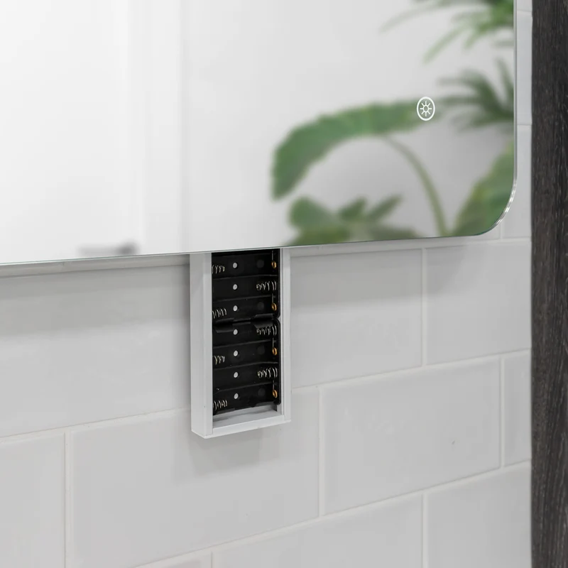 Solaris Battery Operated 700 x 500mm LED Mirror