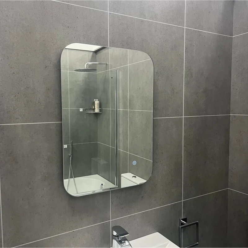 Luca 800 x 600mm Bluetooth LED Mirror with Demister