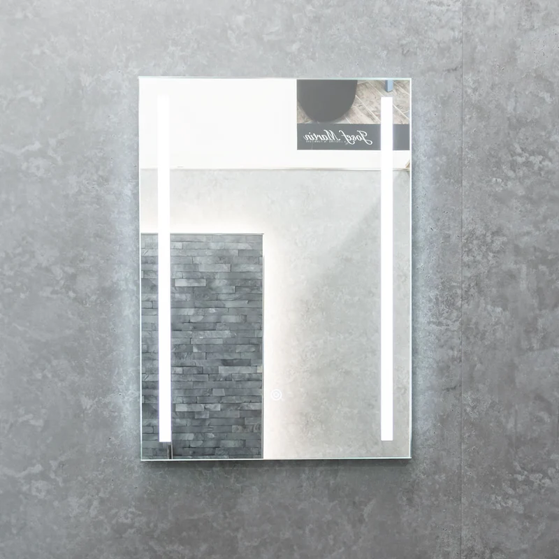 Trax 800 x 600 LED Frosted Mirror with Demister