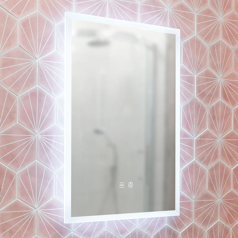 Miami 700 x 500mm Bluetooth LED Mirror with Colour Change