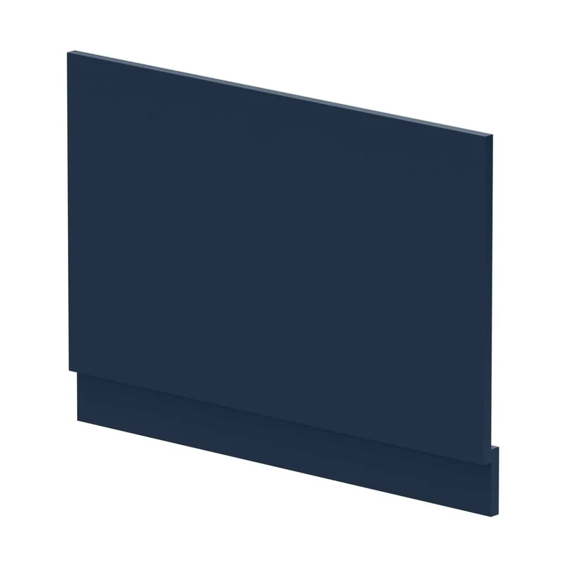 Nuie Bath Panels 800mm Bath End Panel Contemporary Midnight Blue MDF Painted Matt 560x780x36mm