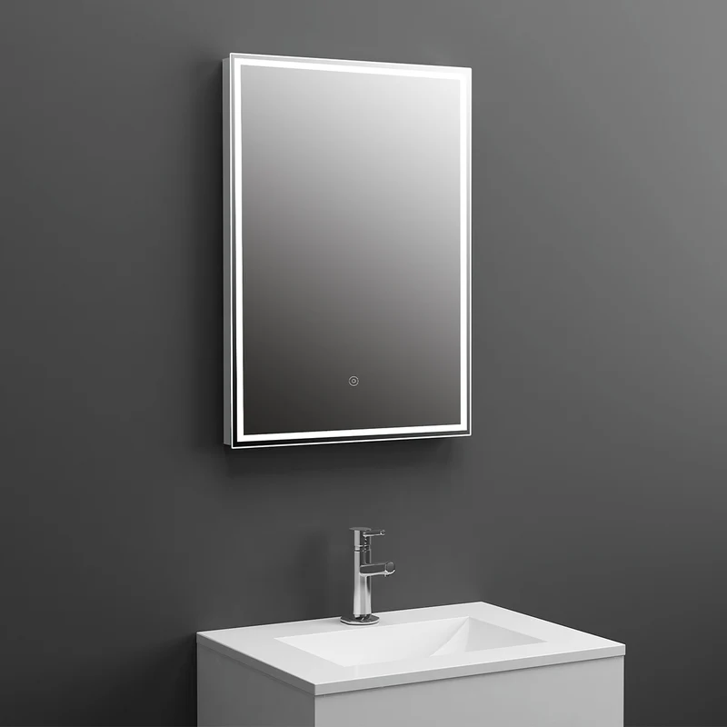 Hudson Reed Lyra 700 x 500mm LED Touch Mirror