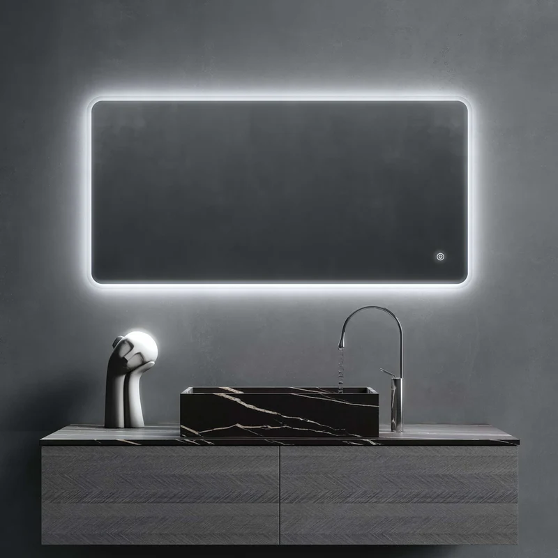 Ariel 1200 x 600mm LED Mirror