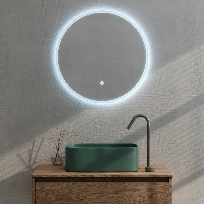 Rondo 600mm Round LED Mirror