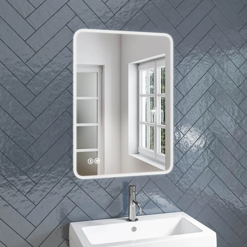 Stream 800mm x 600mm Bluetooth LED Mirror
