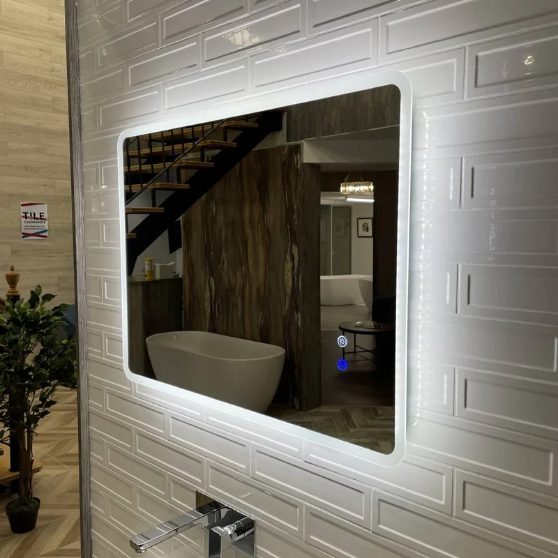 Stream 800mm x 600mm Bluetooth LED Mirror