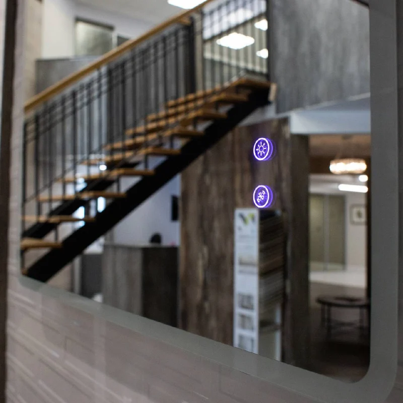 Stream 800mm x 600mm Bluetooth LED Mirror