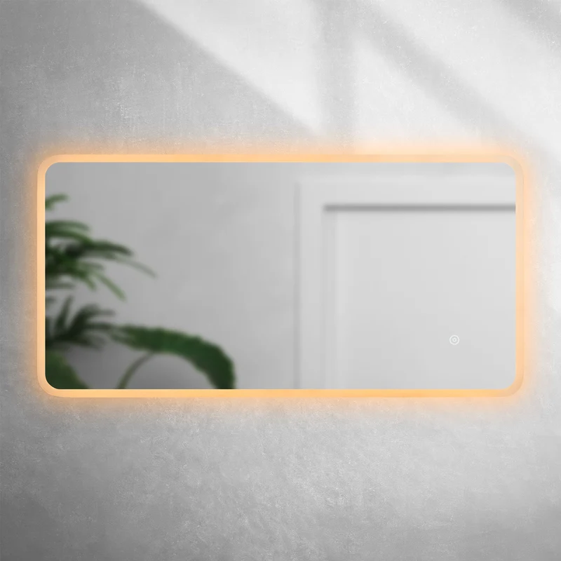 Stream 1200 x 600mm Bluetooth LED Mirror