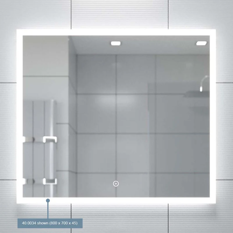 Pegella 600 x 800 x 45 LED Mirror