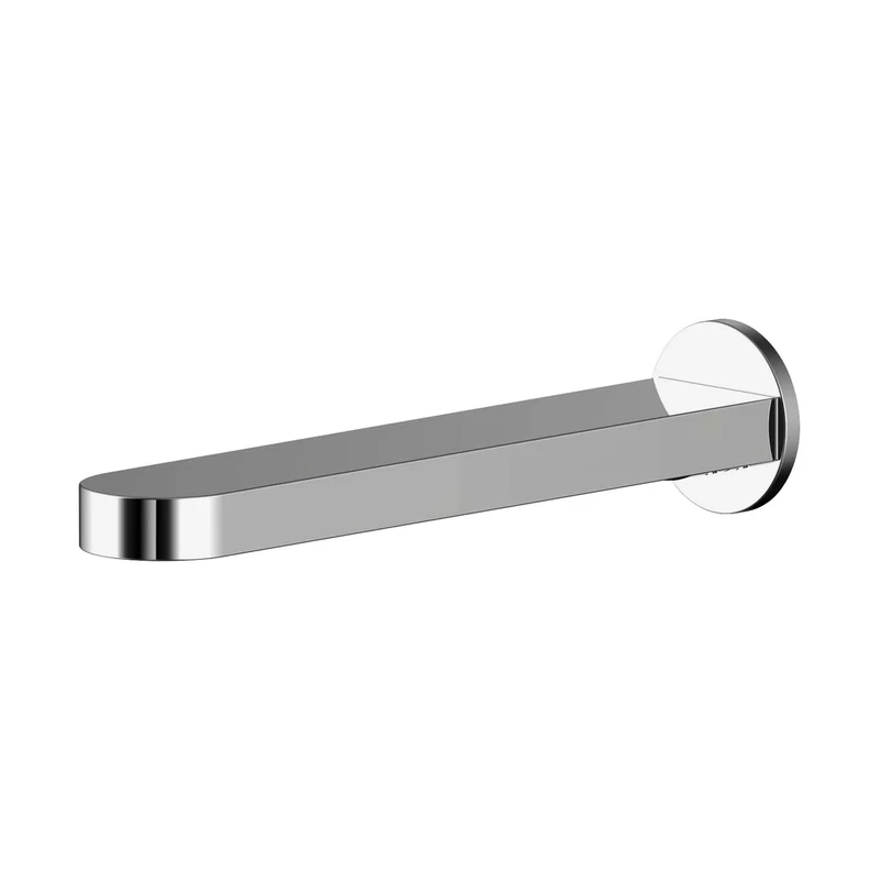 Nuie Binsey Bath Spout Contemporary Chrome Brass 45x45x195mm